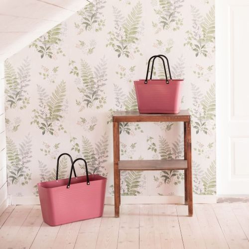 Stor Hinza Green Plastic-veske – svensk designveske av biobasert plast
