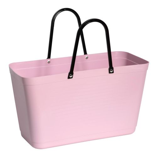 Stor Hinza Green Plastic-veske – svensk designveske av biobasert plast