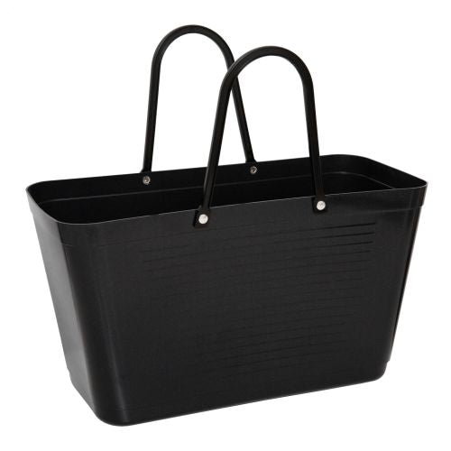 Stor Hinza Green Plastic-veske – svensk designveske av biobasert plast
