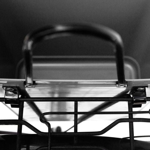 Høy Hinza-veske i resirkulert plast – feste til sykkelens bagasjebrett