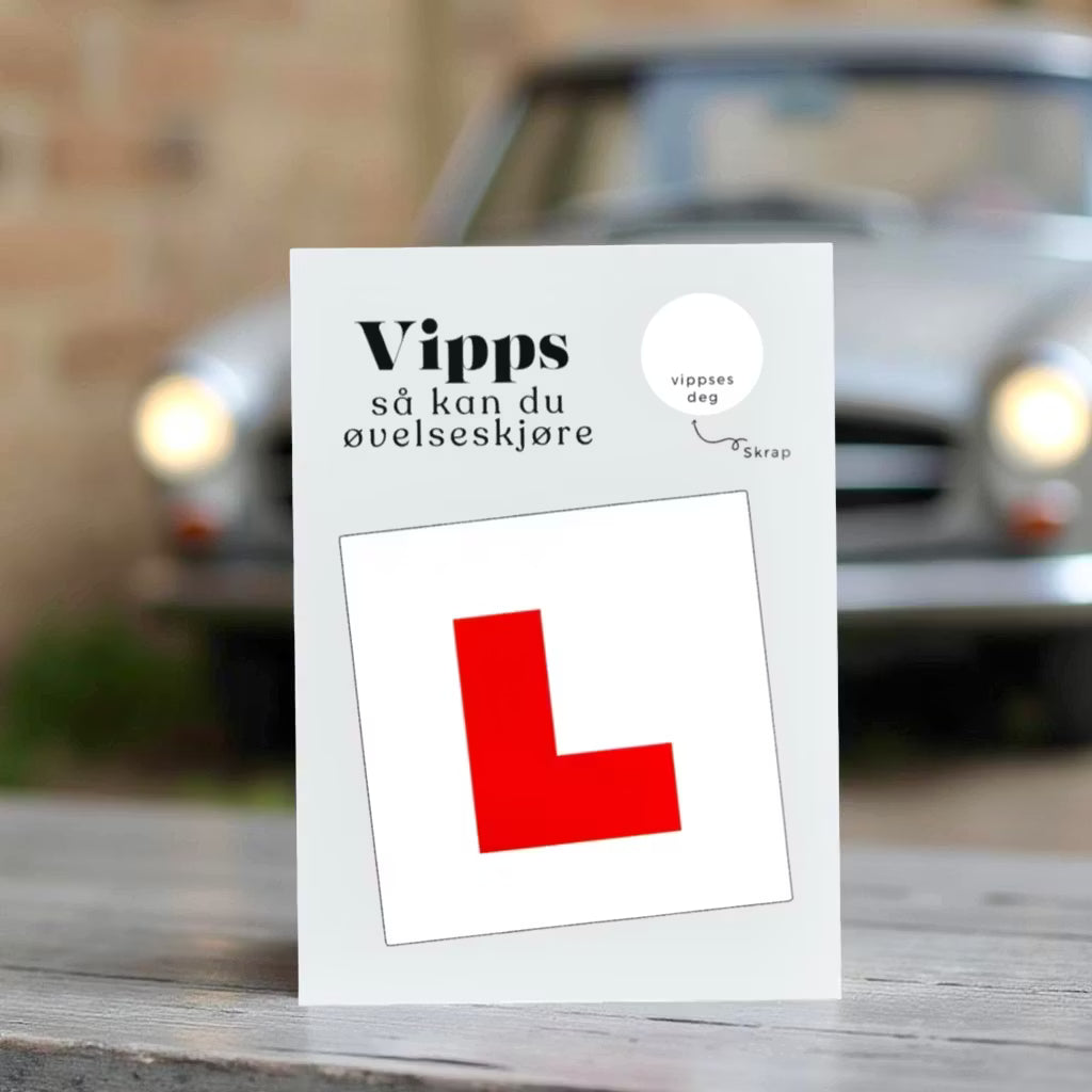 Vipps skrapekort fra Emerense – morsomme og personlige kort til alle anledninger. Skriv gaven, dekk med skrapemerket og la mottakeren skrape frem overraskelsen. Med konvolutt. Finnes også som standard anledningskort uten Vipps.