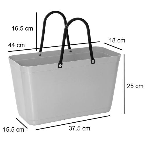 Hinza stor veske – mål: 44x18x42 cm, 15 liter