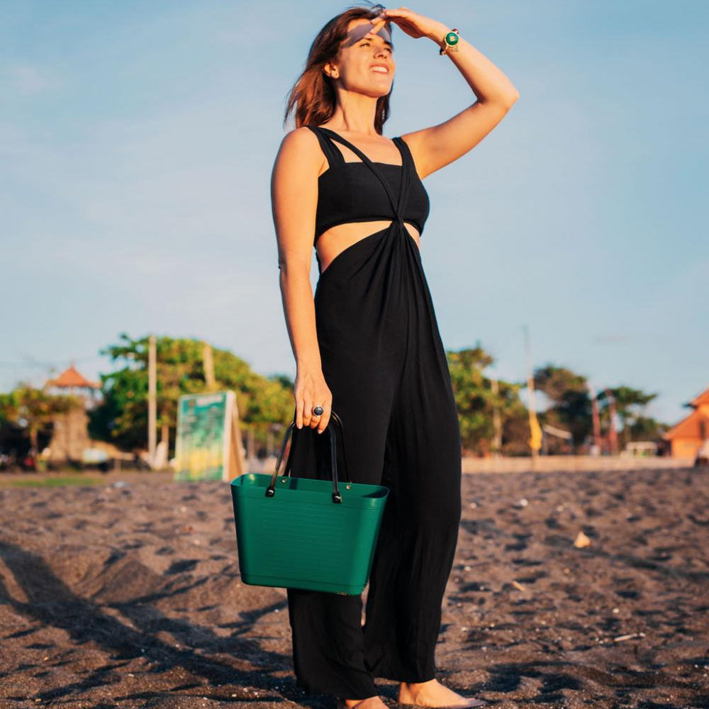 Liten Hinza Green Plastic-veske – svensk designveske av biobasert plast